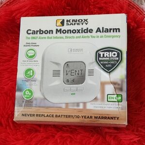 Knox Safety Carbon Monoxide Alarm